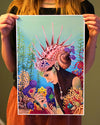"Ocean Goddess" Limited Edition Holographic Print